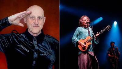 Jorge Martínez, de Ilegales, y Robe Iniesta, de Extremoduro. / Europa Press.