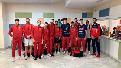Plantilla de la pasada temporada del Jaén CB en la Tercera Federación.
