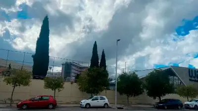 Imagen de archivo de cielos cubiertos en Jaén capital.