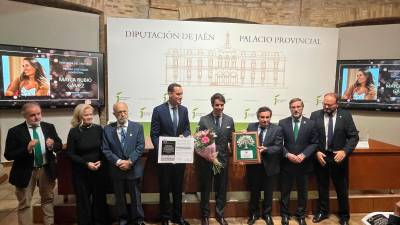 Entrega del Premio José María Almendral. / Diputación de Jaén.