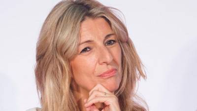 La vicepresidenta segunda, ministra de Trabajo y Economía Social y líder de Sumar, Yolanda Díaz, participa en un acto de precampaña electora, en 2023. Archivo. / Europa Press.