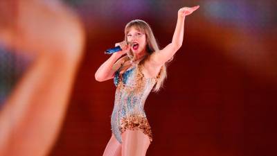 Imagen de archivo de Taylor Swift en una actuación de su gira The Eras Tour / Europa Press.