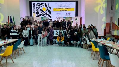 Alumnado participante en el proyecto Oleodesign.