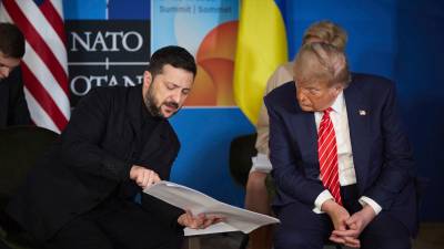 Zelenski y Trump, en una imagen de archivo. / Ukraine Presidency / Contacto / Europa Press.