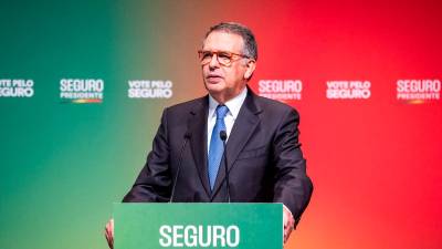 António José Seguro, candidato a la Presidencia de Portugal. / Henrique Casinhas / Contacto / Europa Press.