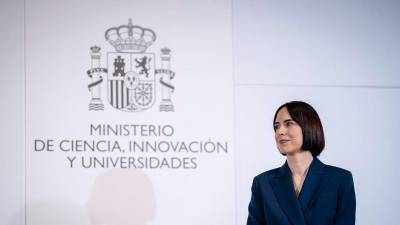 La ministra de Ciencia, Innovación y Universidades, Diana Morant. / A. Pérez Meca / Europa Press. 
