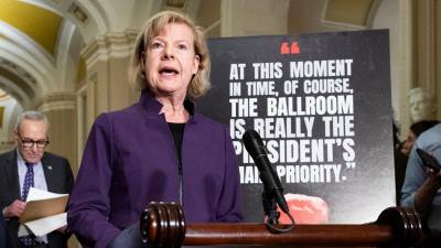 La senadora demócrata Tammy Baldwin.