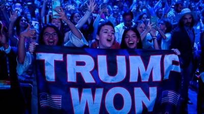 Estadounidenses apoyan la candidatura del expresidente republicano Donald Trump / Jefferee Woo / Tampa Bay Times / DPA / Europa Press.