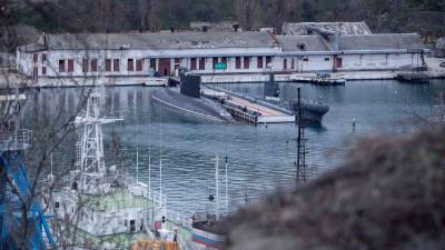  Imagen de archivo de buques de guerra y submarinos rusos en Sebastopol, Crimea. / Europa Press