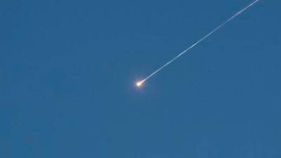 Restos de un misil iraní interceptado en Jerusalén. / Europa Press.