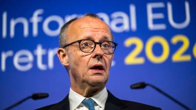 Friedrich Merz, Canciller de Alemania. / Wiktor Dabkowski / Contacto / Europa Press.