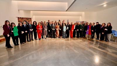 Conmemoración del 4 de diciembre, Día de la Bandera de Andalucía, en el Museo Íbero de Jaén. / Junta de Andalucía.