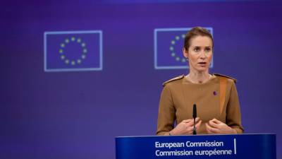 Kaja Kallas, en una imagen de archivo. / Sacha Leon / Contacto / Europa Press.