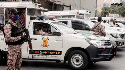 Policía de Pakistán desplegados en Karachi. / PPI via ZUMA Wire / Archivo Europa Press.