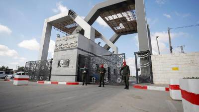 Paso fronterizo de Rafá, entre Gaza y Egipto. Archivo. / Europa Press.