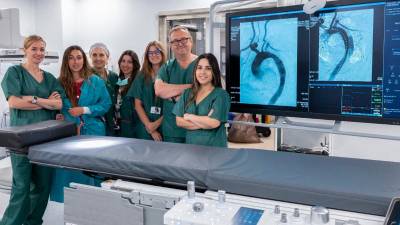 Equipo del Servicio de Angiología y Cirugía Vascular del Hospital Universitario de Jaén. / Junta de Andalucía.