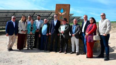 Inauguración de la ampliación y mejora de la planta fotovoltaica de la Comunidad de Regantes Santa María Magdalena. / Junta de Andalucía.