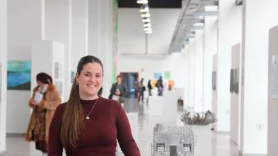 La artista de Ibros, Rocío Arboledas. 