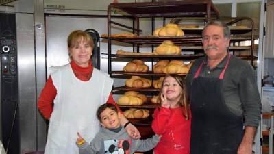 La panadera Juana Ruiz Moreno.