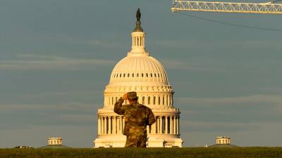 Despliegue de la Guardia Nacional en Washington. / Larson Matuck / Contacto / Europa Press.