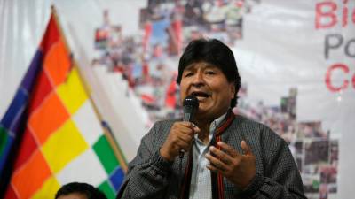 Evo Morales, en un acto electoral de 2021. / El Comercio / Contacto / Europa Press.