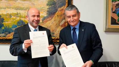 José Luis Olivares y Antonio Sanz. / Junta de Andalucía.