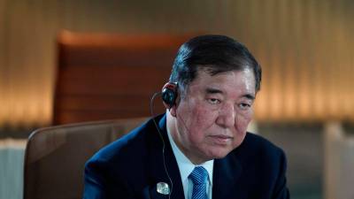 Shigeru Ishiba, primer ministro de Japón. Archivo.