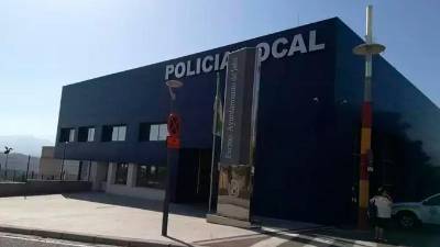 La sede de la Jefatura de la Policía Local de Jaén. Archivo.