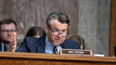 El senador republicano por el estado de Indiana Todd Young. Archivo. / Europa Press.