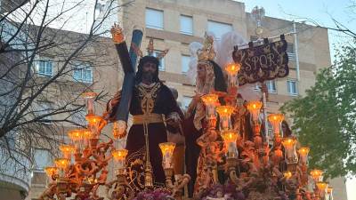 Jesús del Gran Poder junto a María Santísima del Dulce Nombre. / J. Paredes.