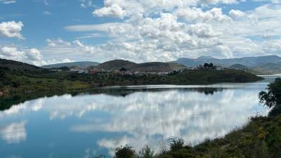 La presa del Víboras a principios de mayo de 2025. Archivo. / Diario JAÉN.