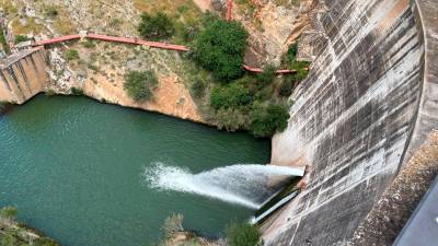 La presa del Víboras a principios de mayo de 2025. Archivo. / Diario JAÉN.