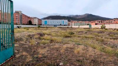 Solar donde se prevé la construcción de la Ciudad de la Justicia de Jaén. Archivo. / Europa Press.