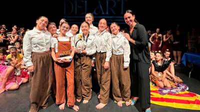 Primer premio de oro en danza contemporánea.