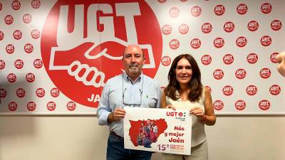 Manuel Salazar y Pilar Gil López. / Álvaro Guzguti / Diario JAÉN.
