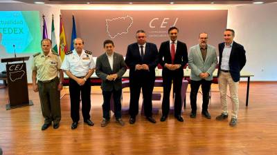 Nuevo encuentro empresarial sobre la actualidad del proyecto CETEDEX impulsado por la Oficina de Captación de Inversiones. / Álex Gómez / Diario JAÉN.