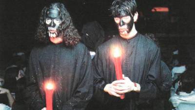 Espectáculo de teatro para concienciar sobre el sida. / Archivo Histórico de Diario JAÉN.