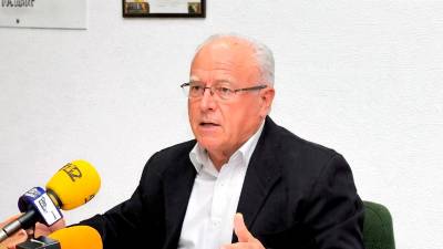 Diego Valero Quesada durante una rueda de prensa. Archivo.