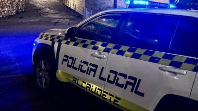 Coche de la Policía Local de Alcaudete.