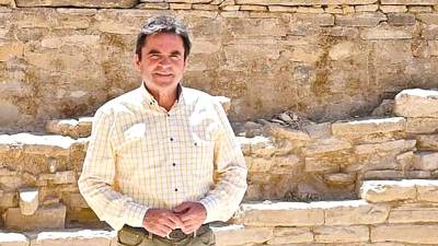 El alcalde de Porcuna, Miguel Moreno, de Ciudadanos.