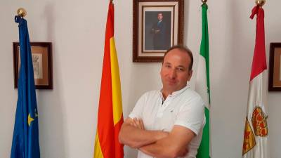 El alcalde de Higuera de Calatrava, Juan de Dios Ortega López.