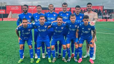 Alineación del Linares. / Linares Deportivo.