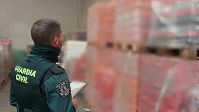 Un agente de la Guardia Civil.