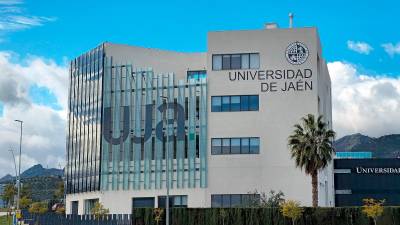 Fachada de la Universidad de Jaén.