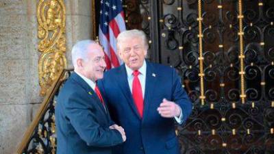 El primer ministro israelí, Benjamin Netanyahu, y el presidente estadounidense, Donald Trump. / Oficina del Primer Ministro Israelí.