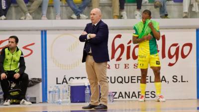 Dani Rodríguez durante un partido frente al Manzanares FS. / Manzanares FS. 