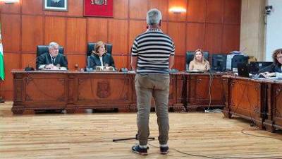 El acusado prestando declaración en el juicio. / Europa Press.