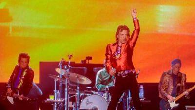 Los Rolling Stones, durante su concierto en el Wanda Metropolitano. / Fotografía: Ricardo Rubio / Europa Press.