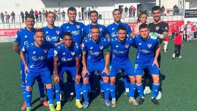 Alineación inicial del Linares Deportivo. / Linares Deportivo.