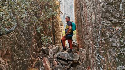 José Álvarez Pérez, aficionado al senderismo y la naturaleza y conocedor del entorno de Santa Elena.